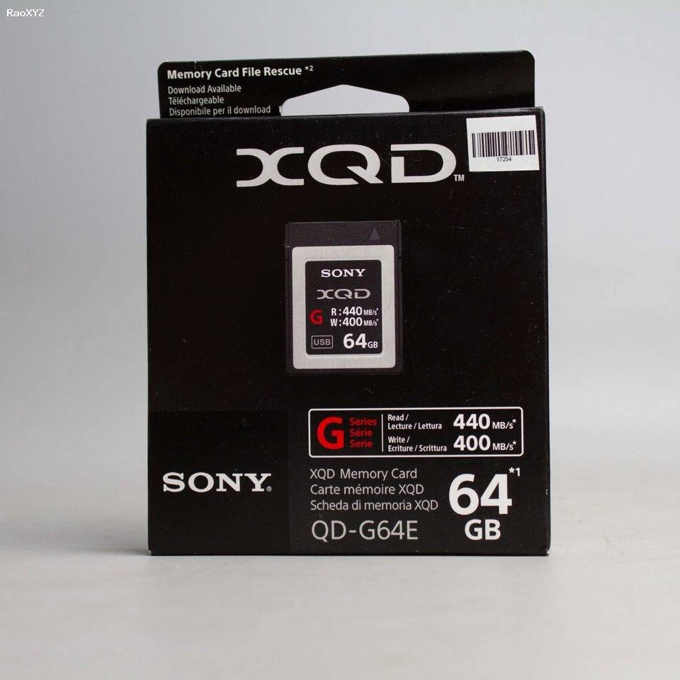 Thẻ XQD Sony 64GB new 100% nguyên seal