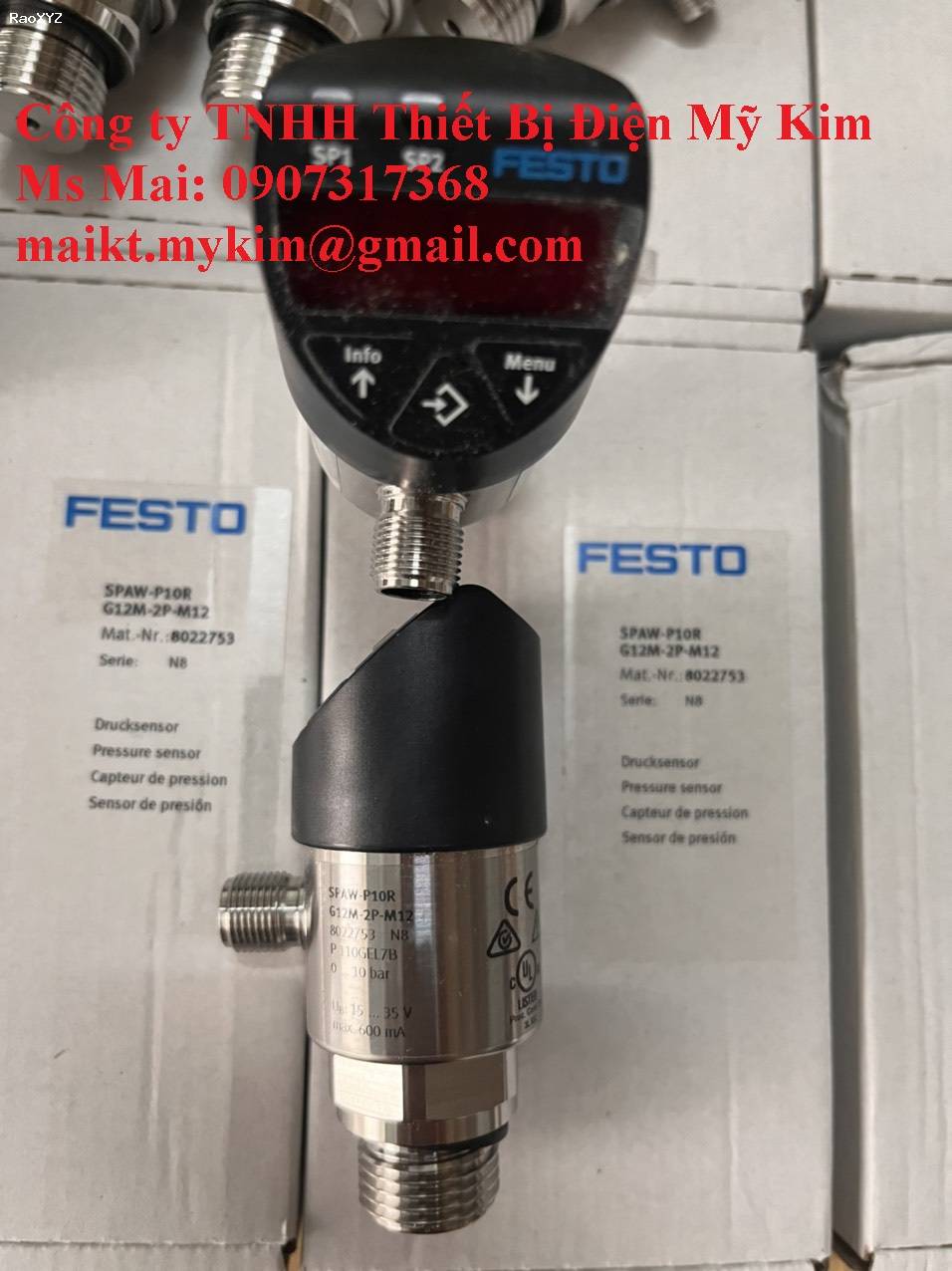 Sensor Festo SPAW-P10R-G12M-2P-M12 - Thietbidienmykim.com
