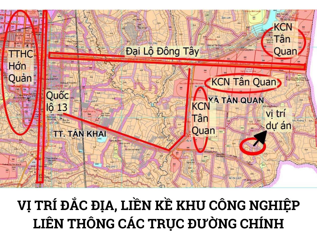 Đất ngay KCN Chơn Thành Bình Phước 490tr sổ hồng trao tay