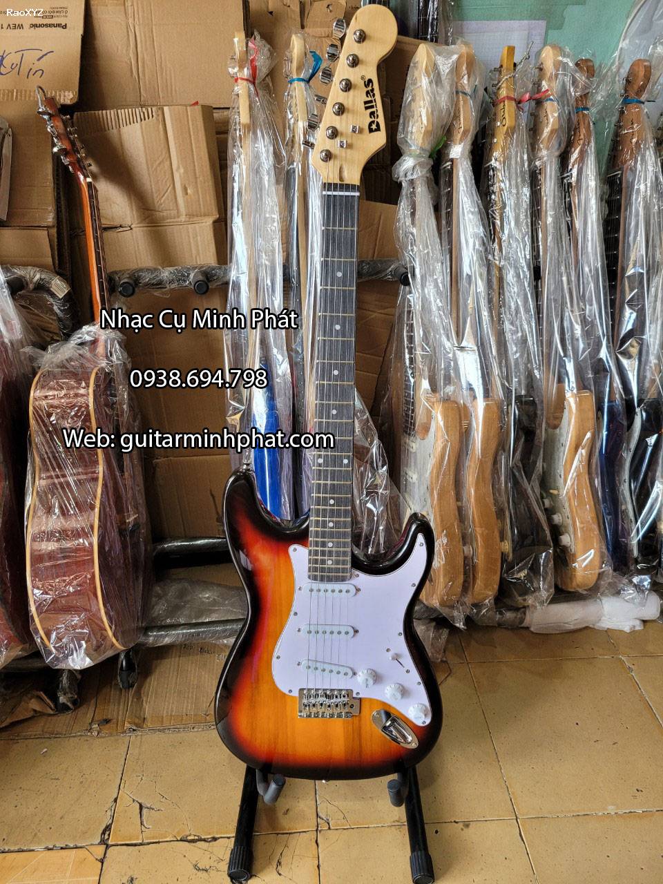 Bán đàn guitar điện giá rẻ chất lượng tại Guitar Minh Phát quận Bình Tân