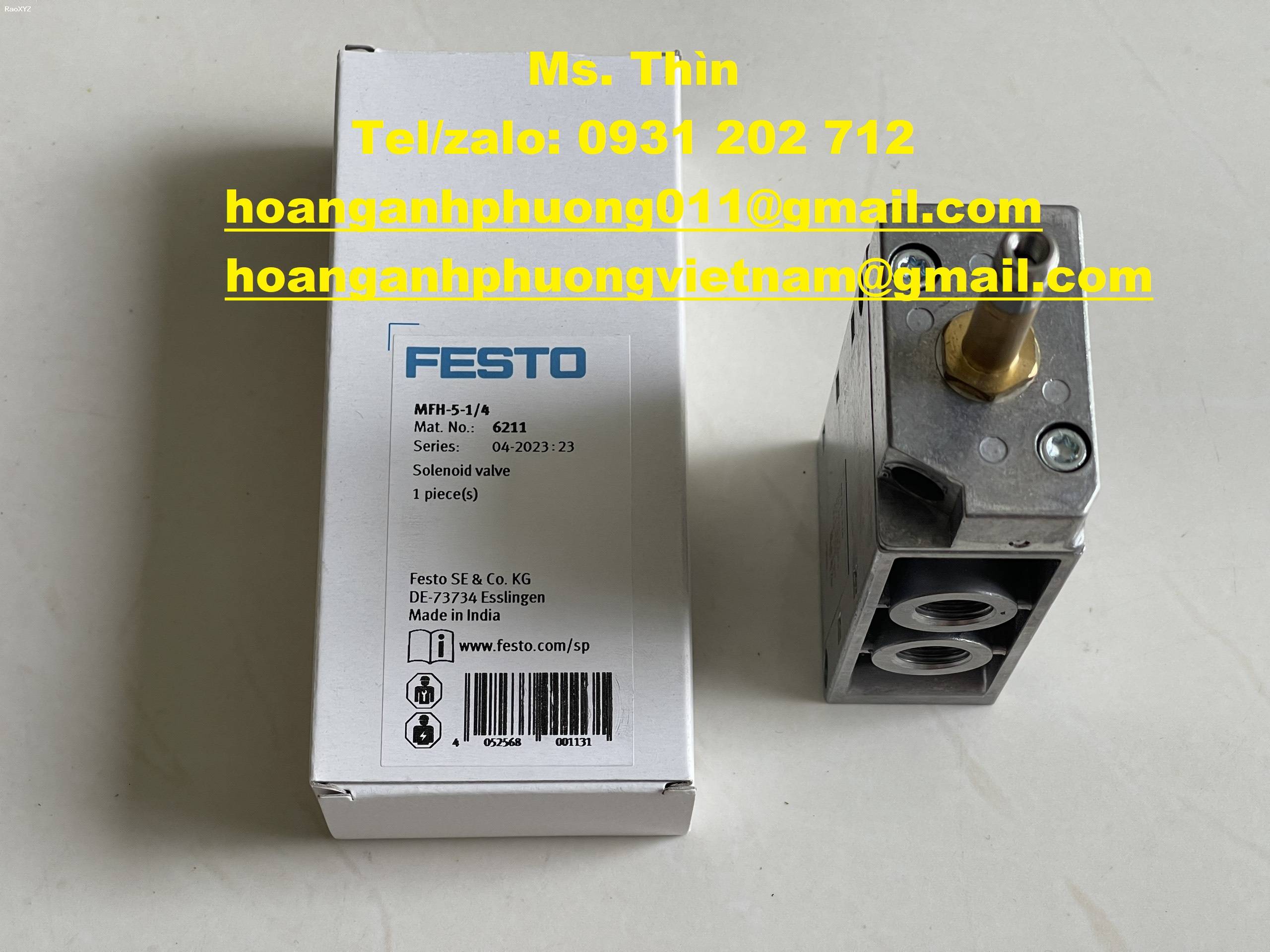 Van MFH-5-1/4 | Festo | hàng chính hãng | giá tốt | new 100%