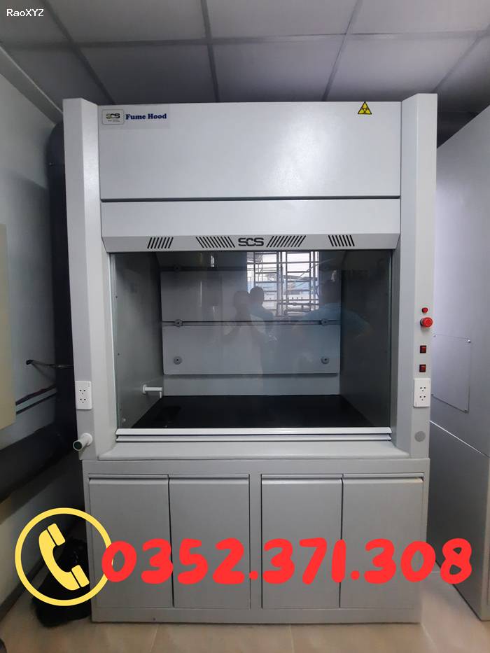 Tủ hút khí độc phòng thí nghiệm kích thước 1200mm giá rẻ gọi ngay 0352371308