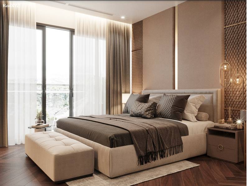 Bán căn hộ cao cấp 4 phòng ngủ 150m2 tầng đẹp giá 60tr/m2 trung tâm Lê Văn Lương có suất đỗ ô tô