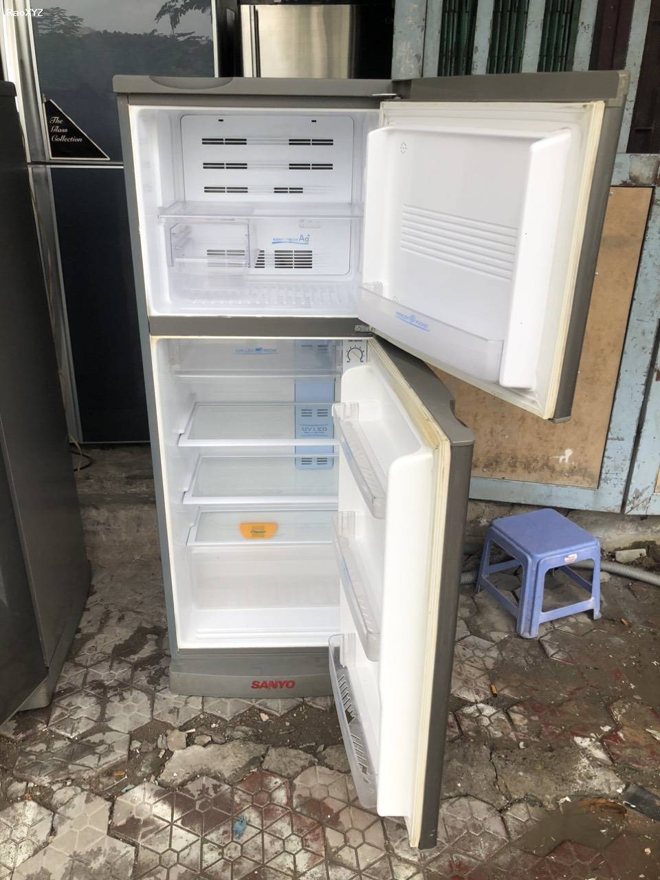 Tủ lạnh sanyo 186lit rin đẹp