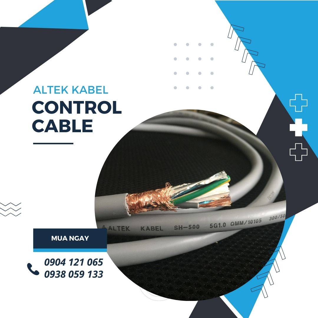Cáp điều khiển, Cáp tín hiệu Altek Kabel CT-500/SH-500