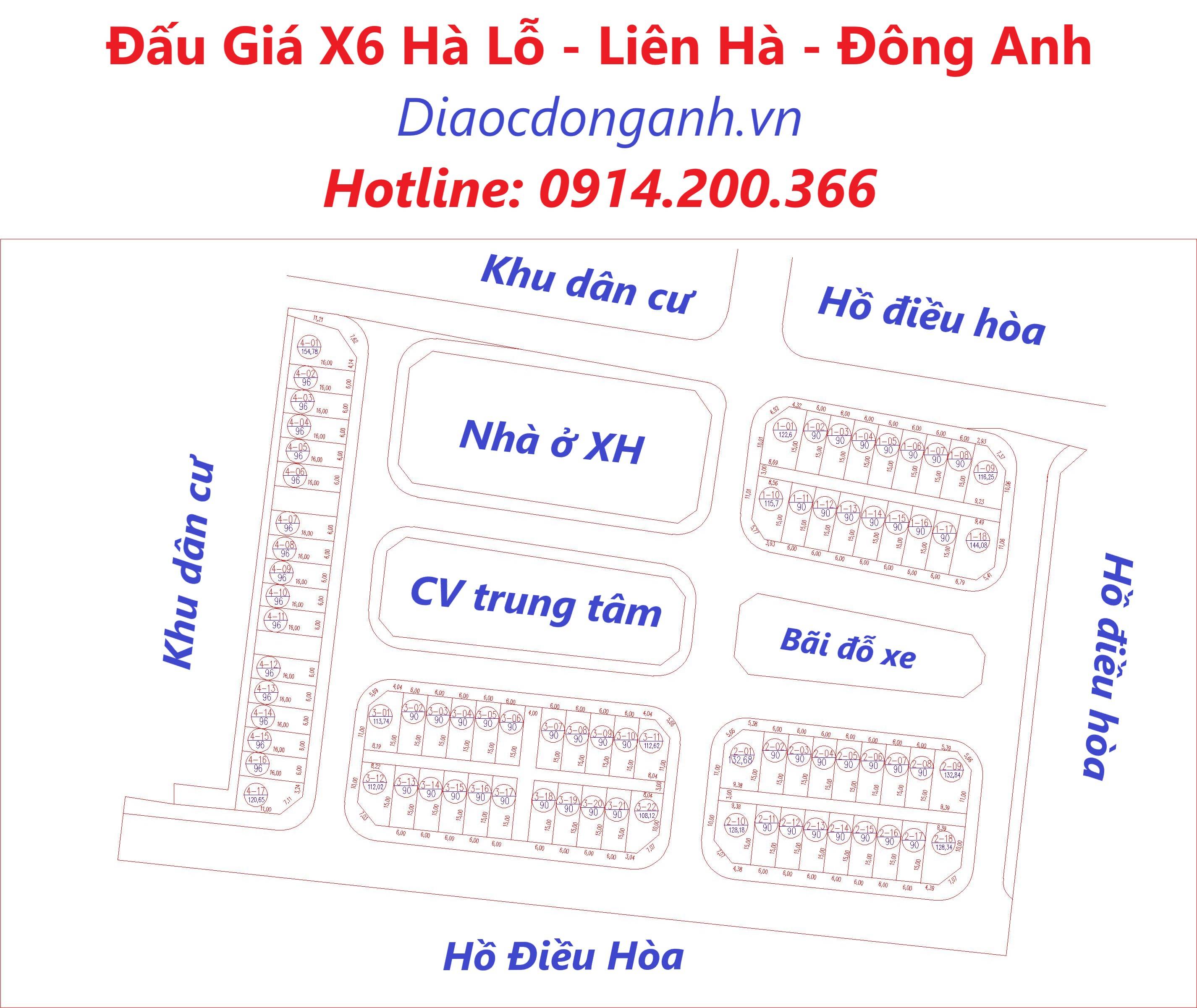 Chính chủ bán hoa khôi 90m view vườn hoa - đấu giá Hà Lỗ,Đông Anh. Giá siêu hấp dẫn. LH:0914200366