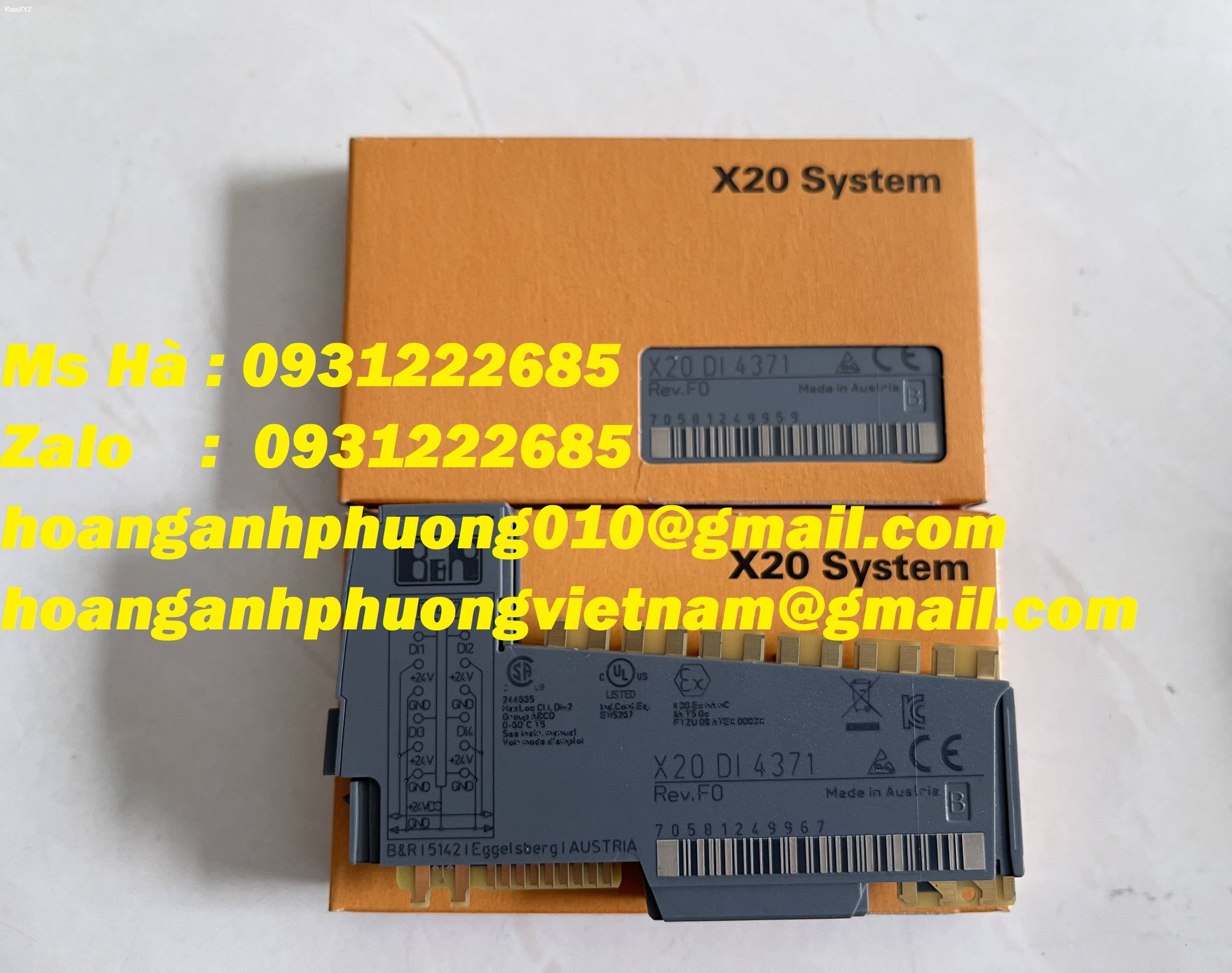 X20DI4371 module chính hiệu B&R - giá tốt giành cho khách hàng