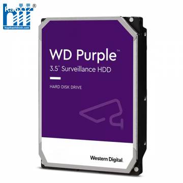 Ổ CỨNG HDD WESTERN DIGITAL 4TB PURPLE (WD43PURZ) (256MB CACHE/3.5 INCH/ SATA3)