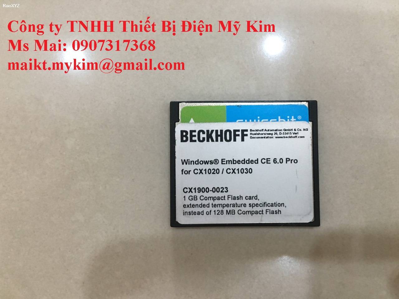 Card Beckhoff CX1900-0023 - Thietbidienmykim.com