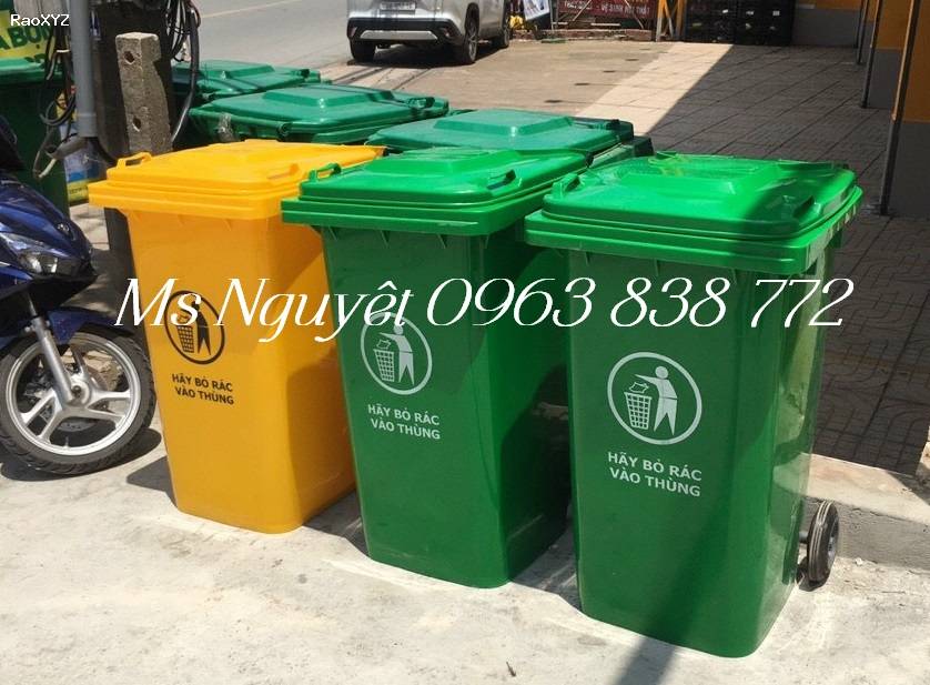 thùng rác nhựa HDPE chuyên sử dụng cho các công ty lớn, hộp gia đình đông người