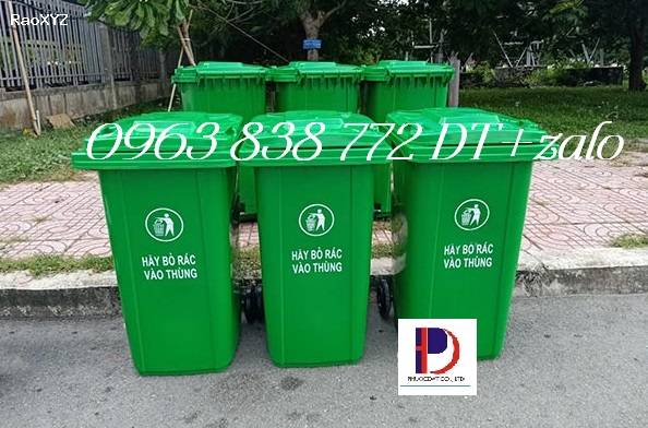 thùng rác nhựa HDPE chuyên sử dụng cho các công ty lớn, hộp gia đình đông người