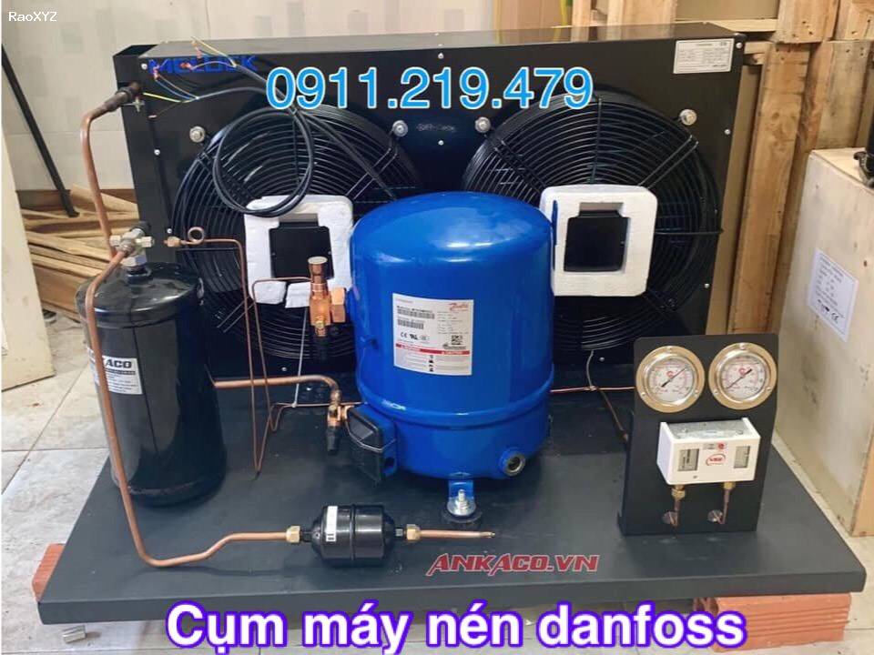 Cung cấp, lắp đặt cụm máy nén kho lạnh Danfoss Piston 4,7 hp | MTZ56HL4BVE tại Quảng Nam