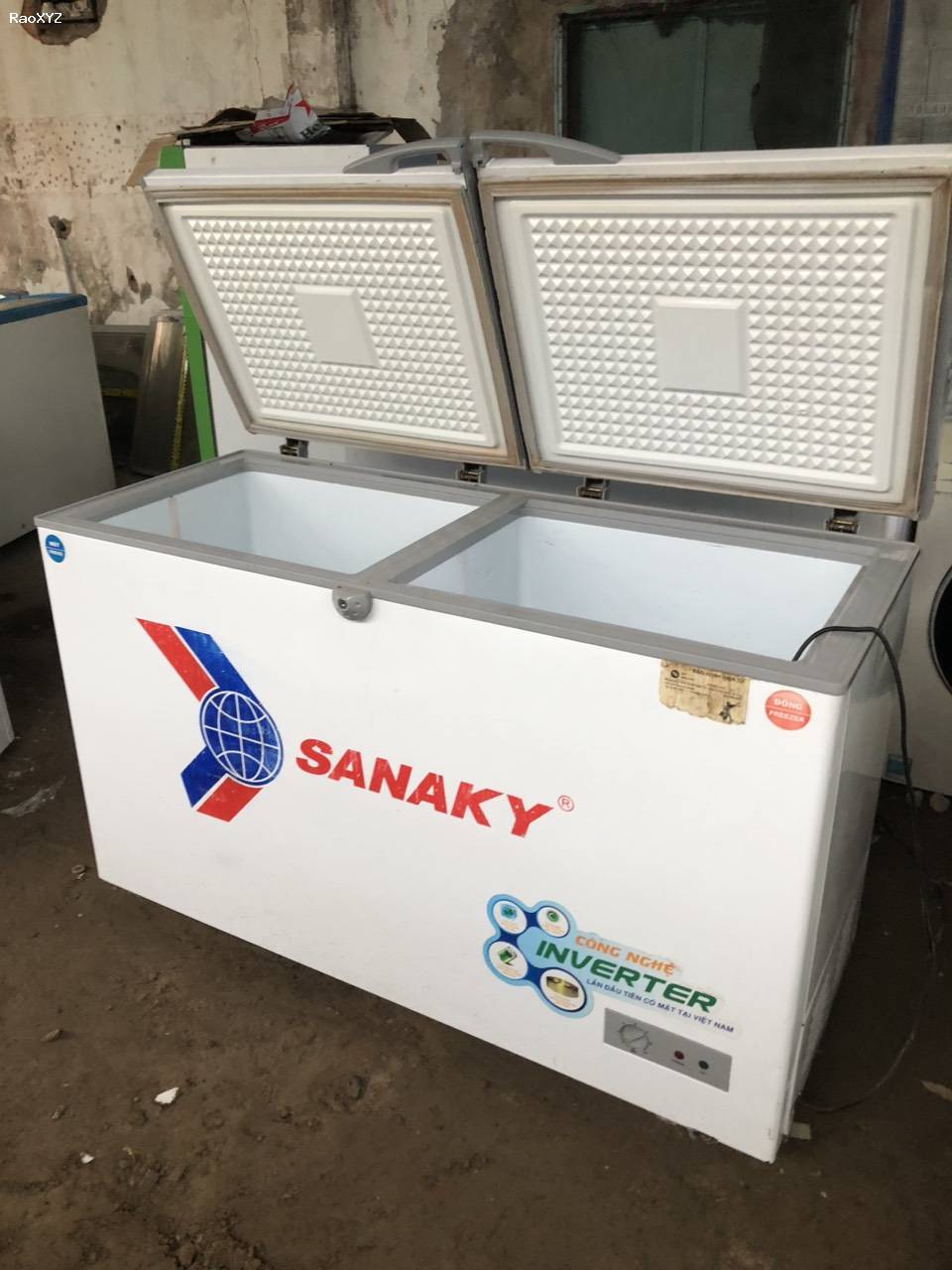 Tủ đông sanaky 400lit 2 ngăn tiết kiệm điện đã qua sử dụng