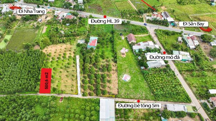 Suối Tiên-Diên Khánh 1 lô duy nhất gần HL 39 giá đầu tư-LH 0906 359 868