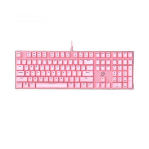 Bàn phím máy tính DAREU EK810 Pink-Led _ Pink, blue switch