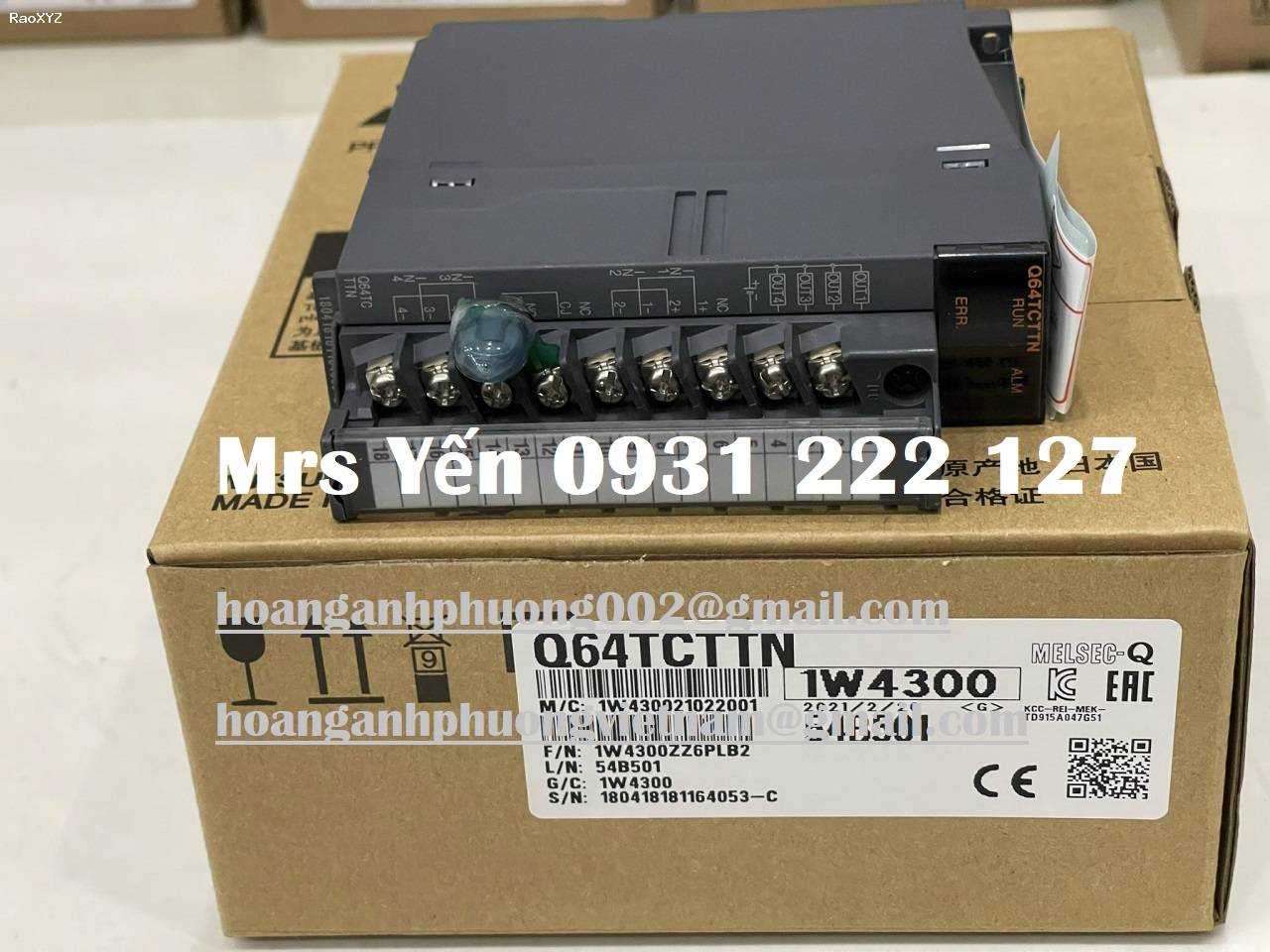 Q64TCTTN Mô đun điều khiển nhiệt độ Mitsubishi mới 100%