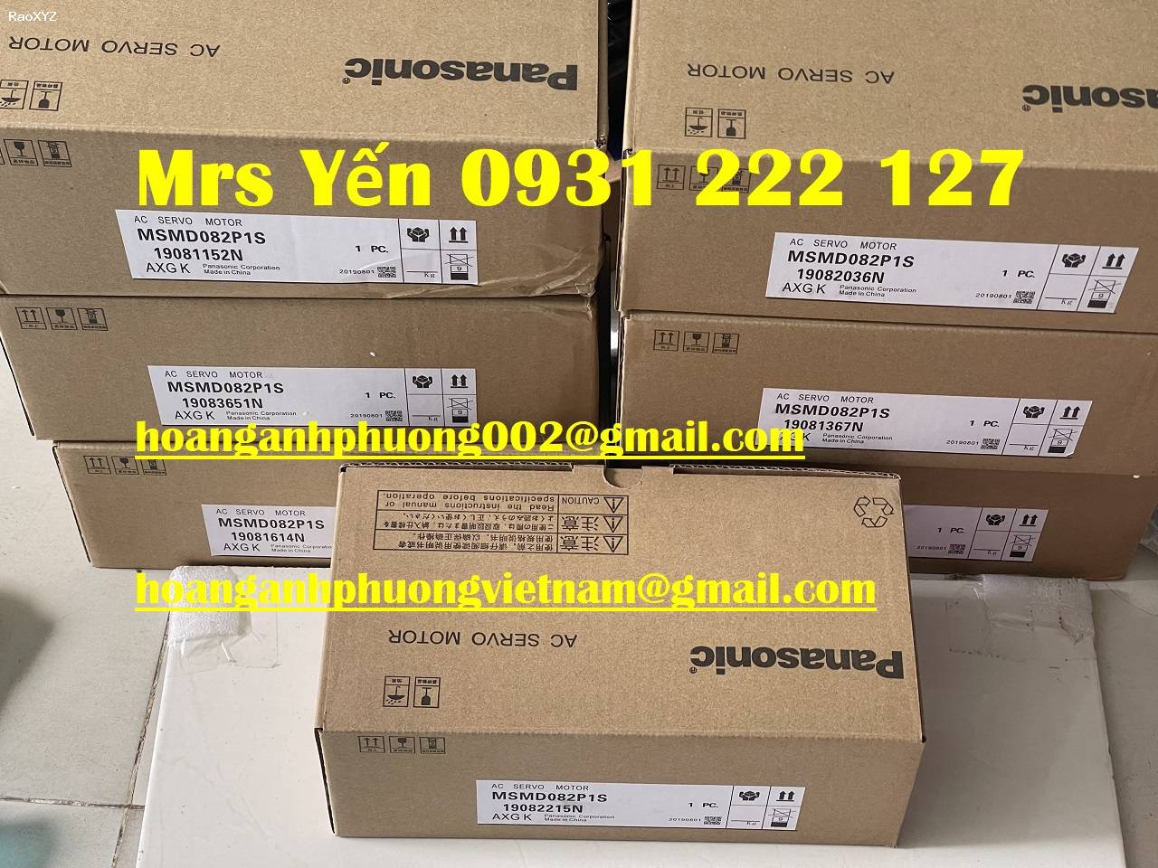 Động cơ Panasonic MSMD082P1S chuẩn hàng giá tốt toàn quốc