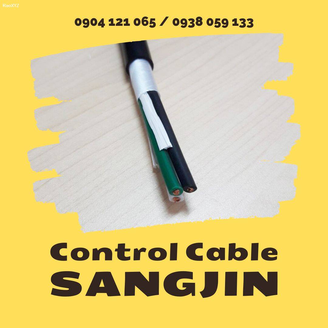 Cáp điều khiển, Cáp tín hiệu Sangjin RVV/RVVP