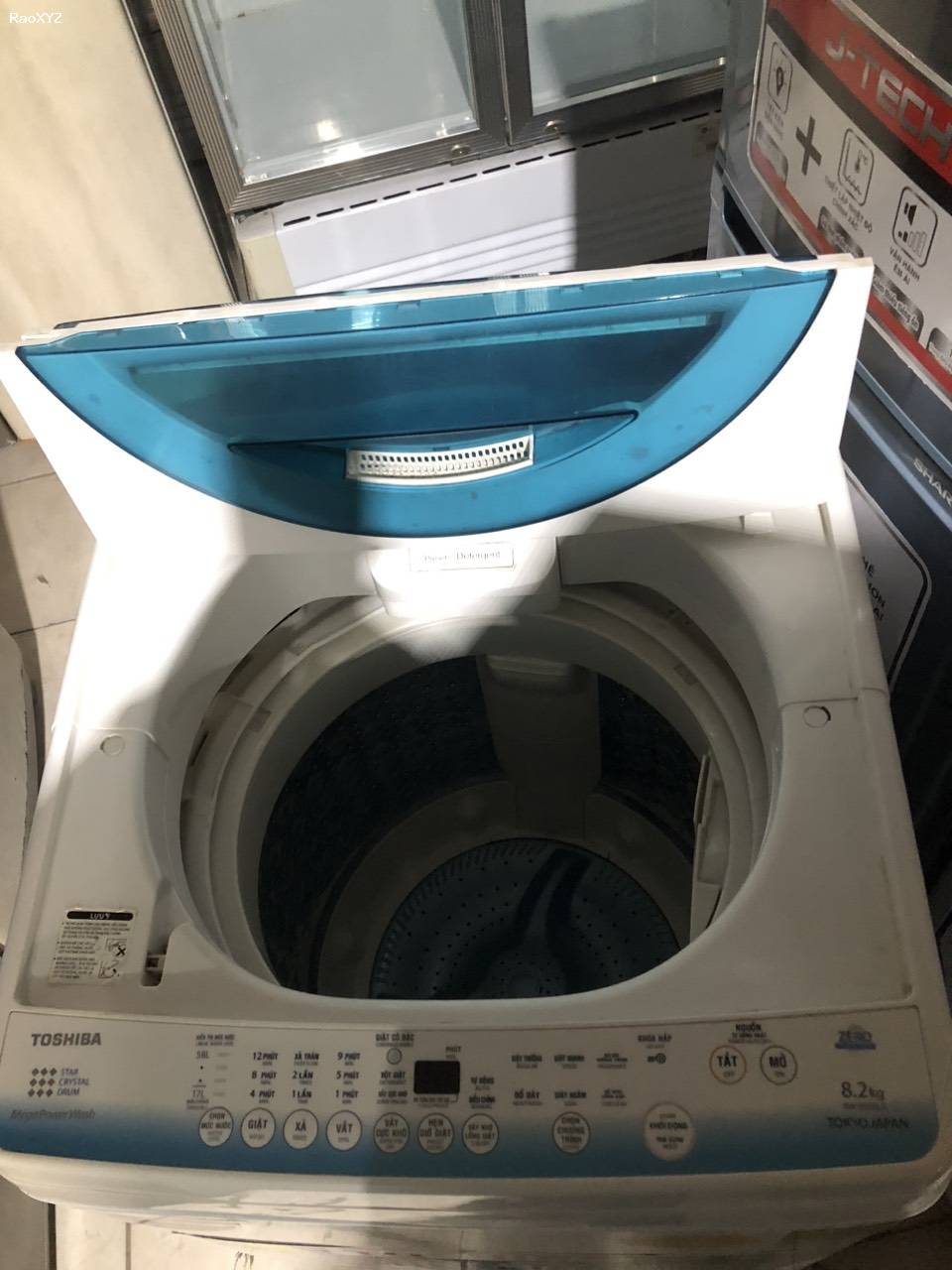 Máy giặt Toshiba 8.2kg giặt tốt còn mới