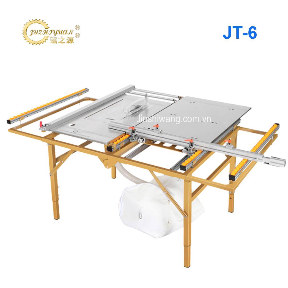 Máy cưa gỗ công nghiệp bàn trượt đa năng JUZHIYUAN JT-6