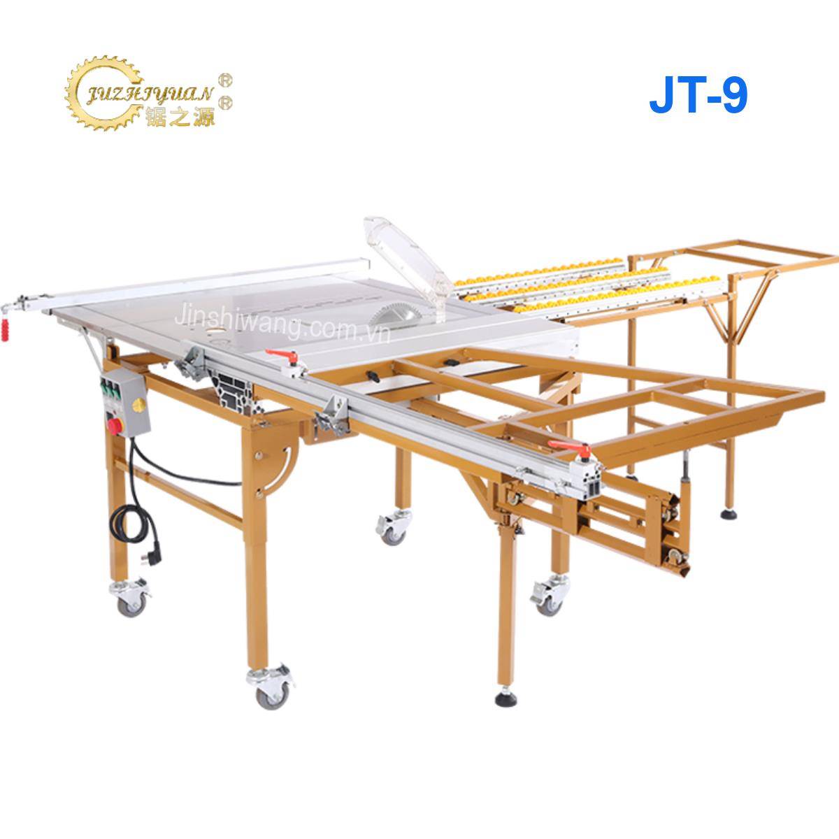 Máy cưa gỗ công nghiệp bàn trượt đa năng liên hoàn JUZHIYUAN JT-9