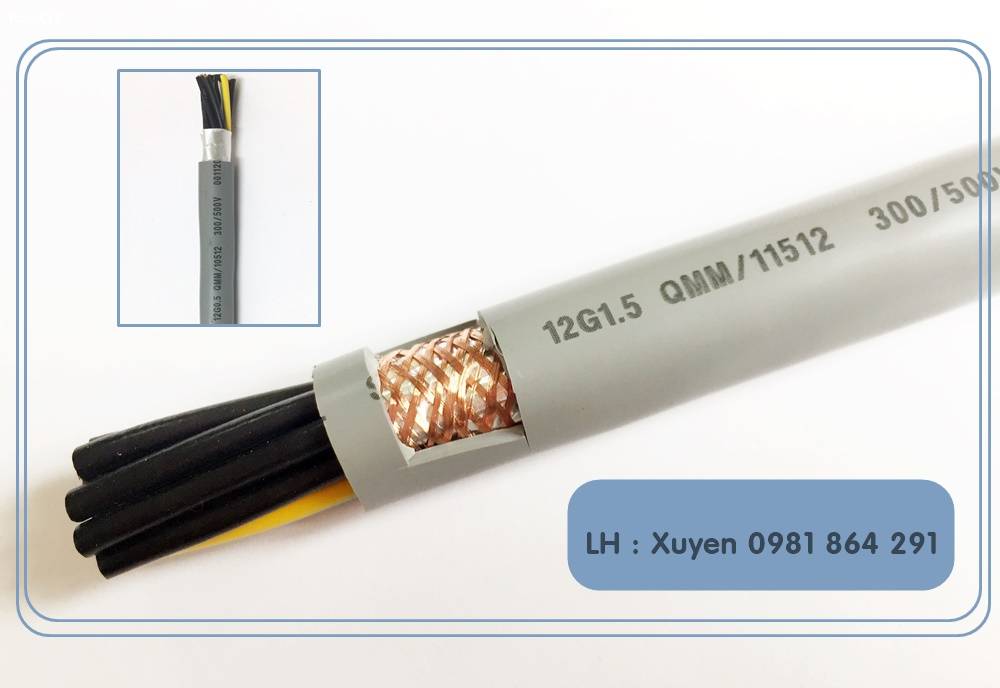 Chuyên cung cấp cáp điện điều khiển 12x0.5,12x0.75,12x1.0,12x1.5 Altek Kabel