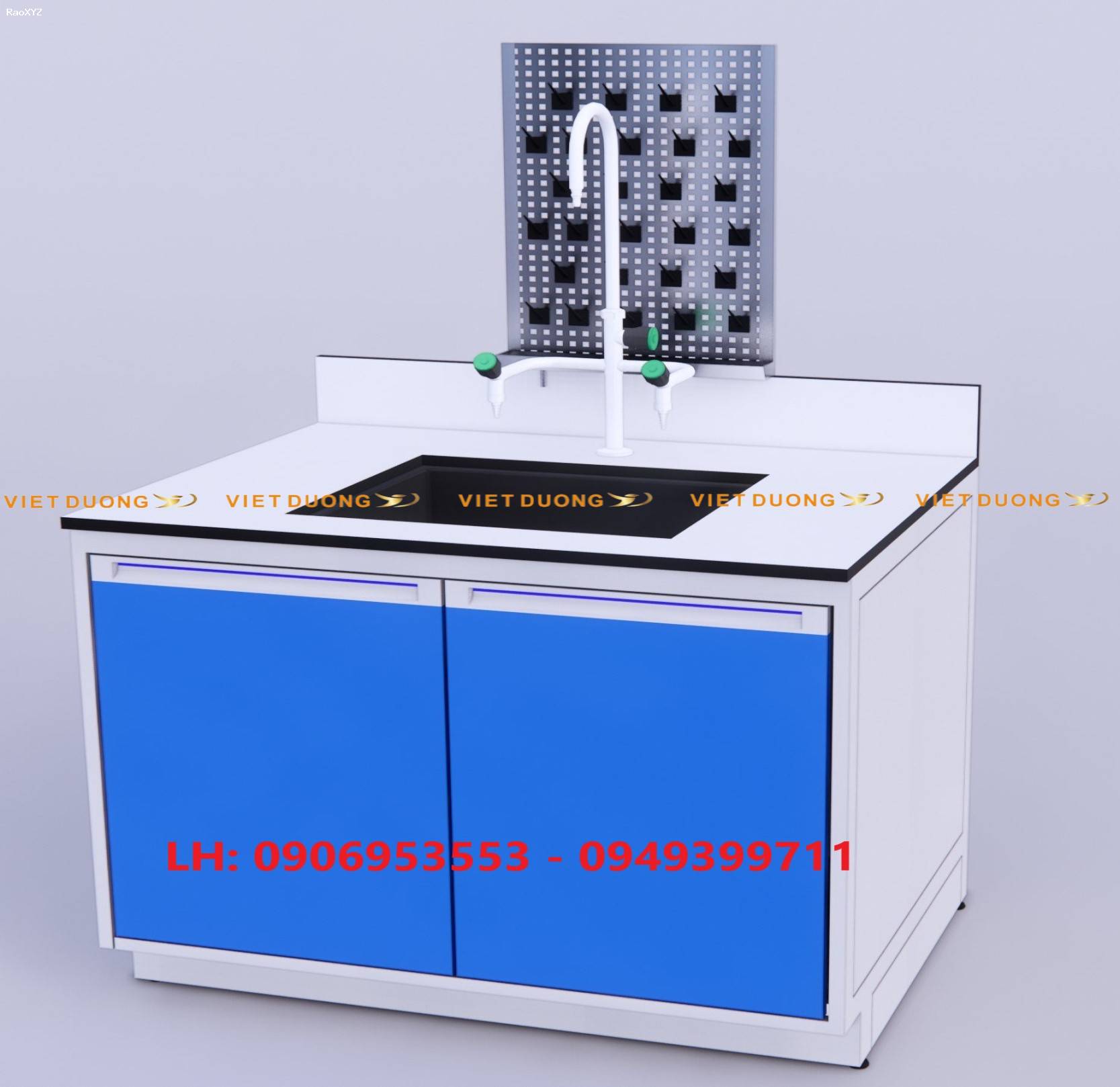 Thiết kế lắp đặt Bàn thí nghiệm có bồn rửa – Sink bench phòng thí nghiệm: Nhà thầu chuyên nghiệp cho các dự án