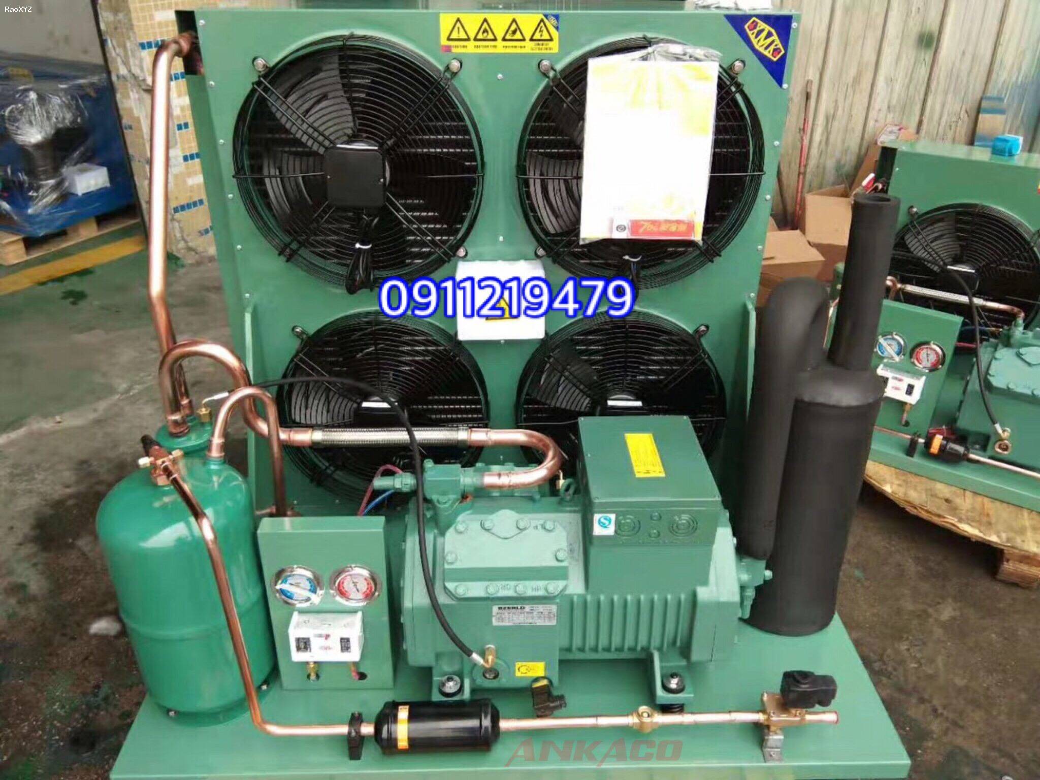 Cung cấp, lắp đặt cụm máy nén kho lạnh Bitzer 12 hp | 4NES-14 tại Khánh Hòa