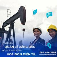 Phần mềm quản lý xăng dầu xuất hóa đơn tự động MekongSoft Petro 3001T