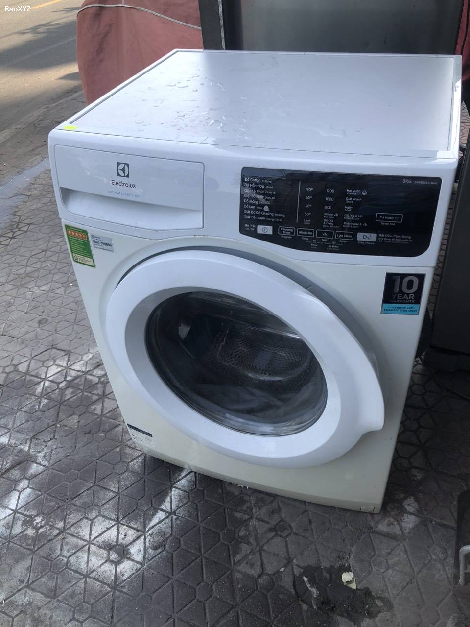Máy giặt Electrolux 8kg tiết kiệm điện đã qua sử dụng