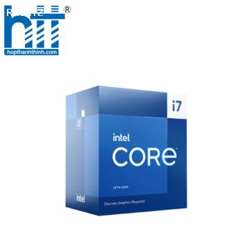 Intel Core i7 13700F / 2.1GHz Turbo 5.2GHz / 16 Nhân 24 Luồng / 30MB / LGA 1700