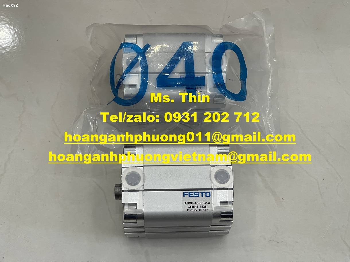 Xy lanh Festo, ADVU-40-30-P-A, hàng nhập khẩu giá tốt, công ty Hoàng Anh Phương