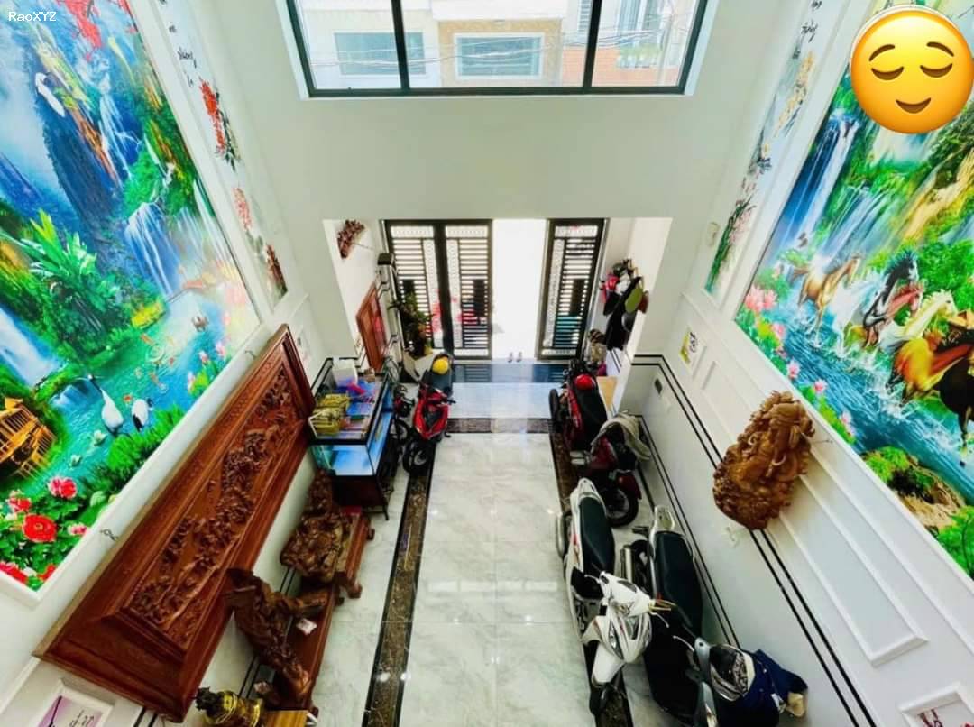 Bán gấp nhà có thang máy Phạm Văn Chiêu Gò Vấp 57m2 giá 7,5 tỷ, 5 tầng, xe hơi ngủ trong nhà, khu phân lô đồng bộ