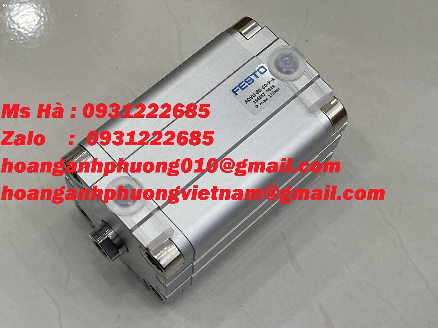 Cylinder nhỏ gọn ADVU-50-60-P-A Festo - Thiết bị điện Công Nghiệp