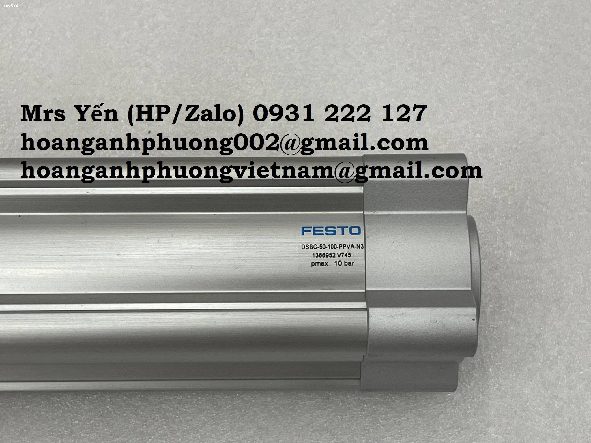 Xy lanh Festo DSBC-50-100-PPVA-N3 nhập khẩu mới 100%