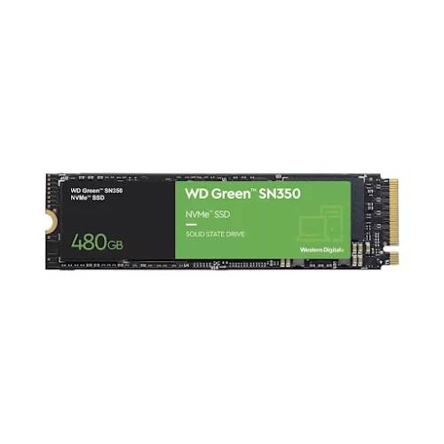 Ổ Cứng SSD WD GreenSN350 480GB M.2 2280, PCIE NVME Gen 3x4 (WDS480G2G0C)