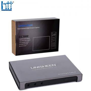 Capture UNISHEEN UC5000 tín hiệu VIDEO 2 luồng HDMI Livestream USB 3.0