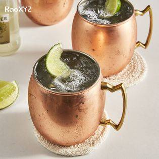 Ly cốc mạ đồng, ly cocktail đem đến cho khách hàng nhiều trải nghiệm mới