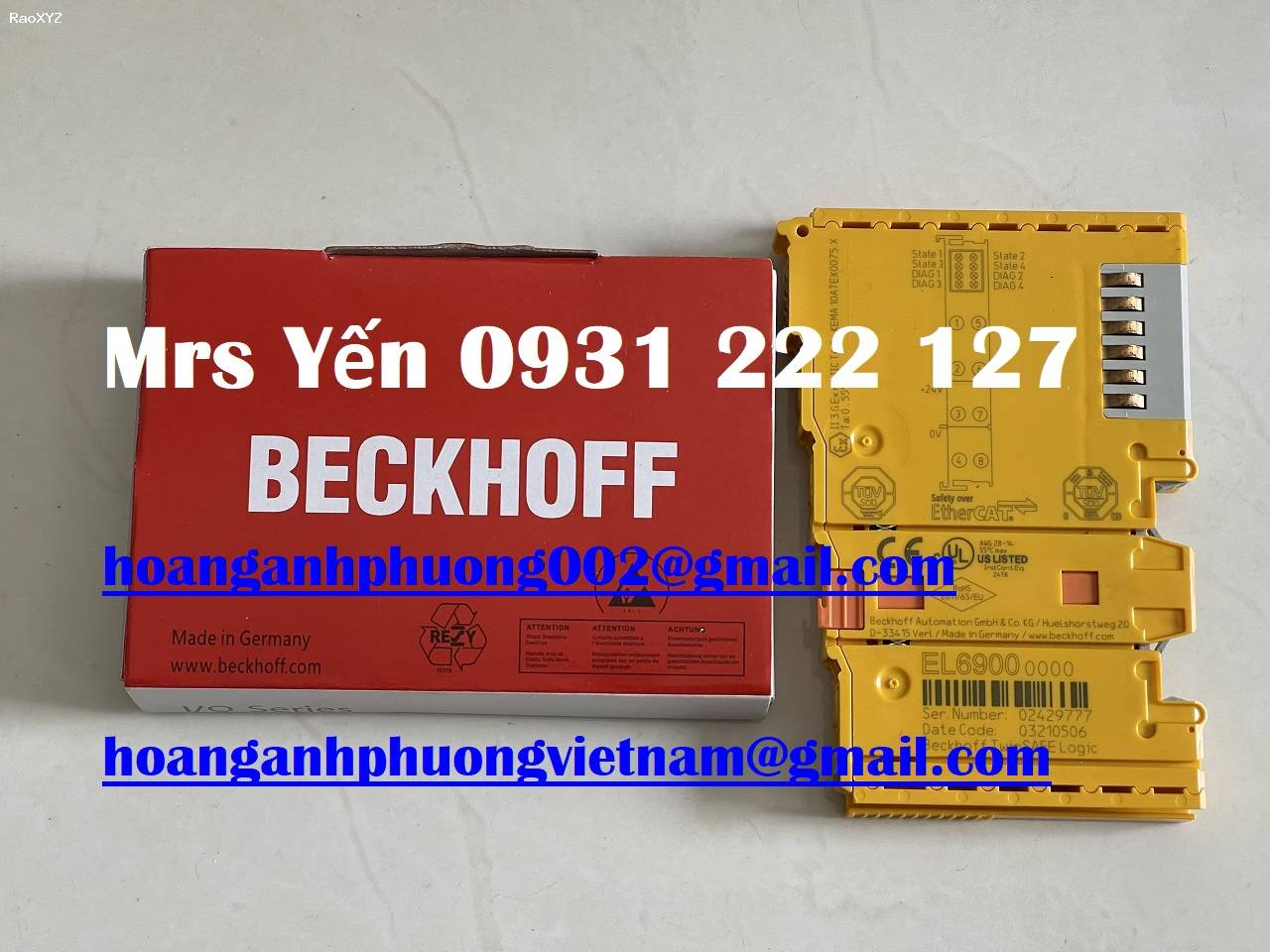 Mô đun EL6900 Beckhoff Nhập khẩu mới giá tốt tại Dĩ An