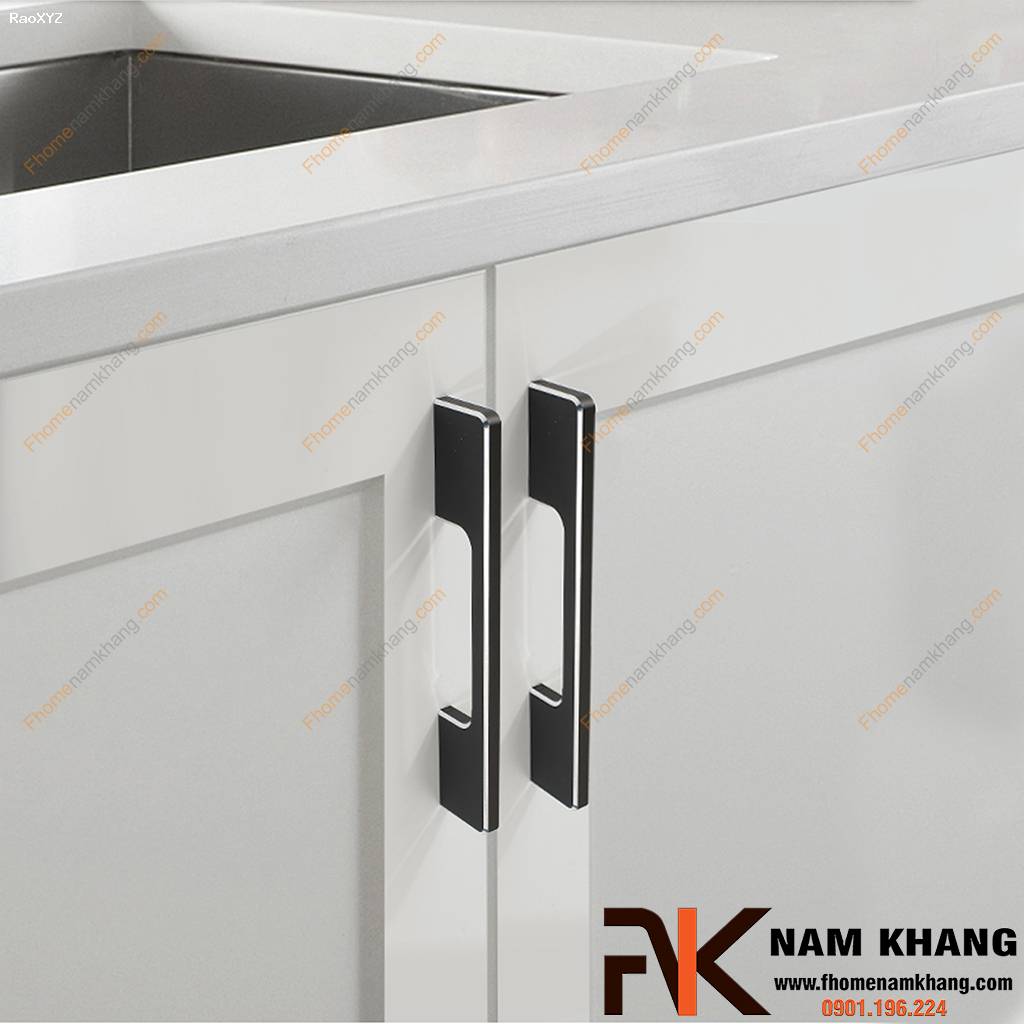 Tay nắm cửa tủ hiện đại cao cấp NK116S | F-Home NamKhang