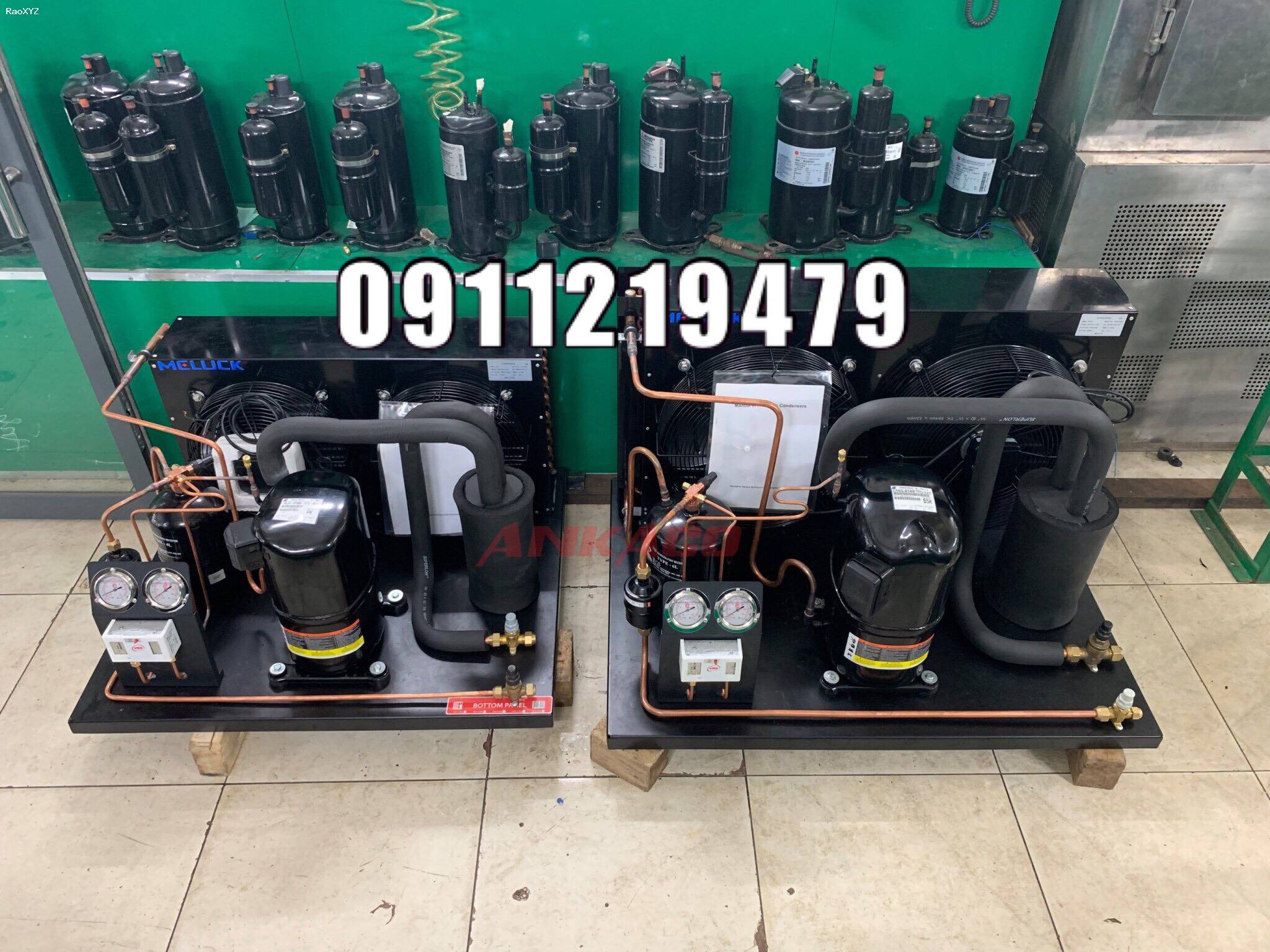 ANKACO 0947,459,479 kiểm tra thay (lắp) cụm máy nén kho lạnh Copeland Piston 5 hp CRNQ-0500-TFD tại TP HCM