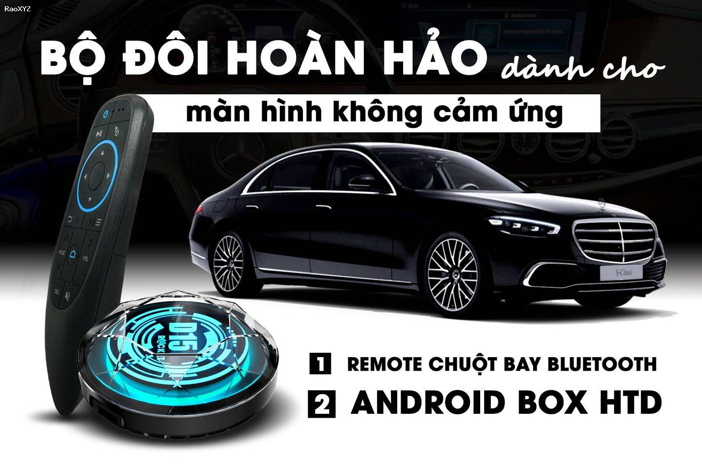 Android Box D15 Rocket x Remote Bluetooth