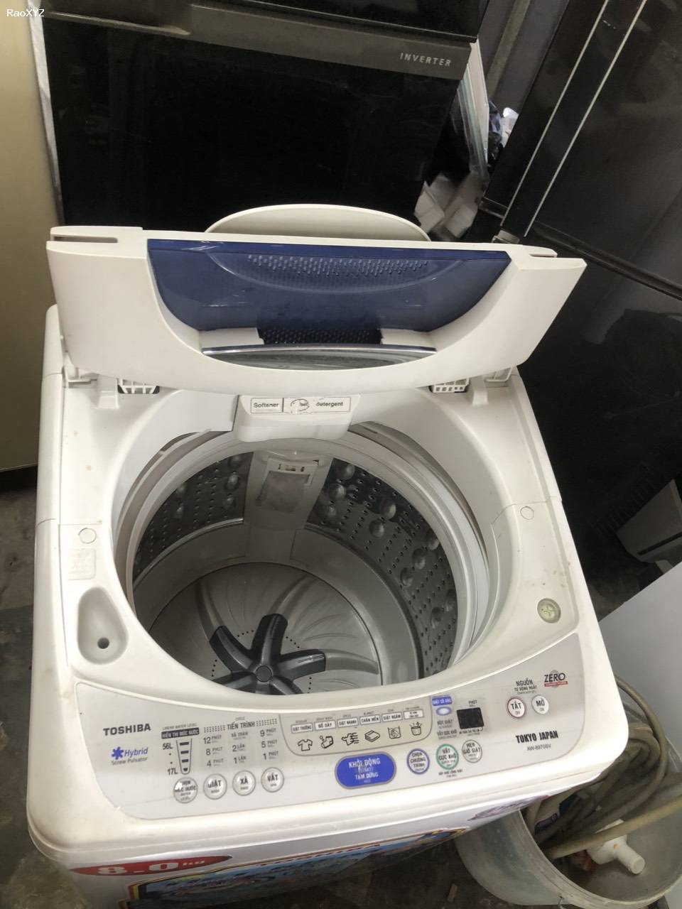 Máy giặt Toshiba 8kg lồng đứng giặt tốt