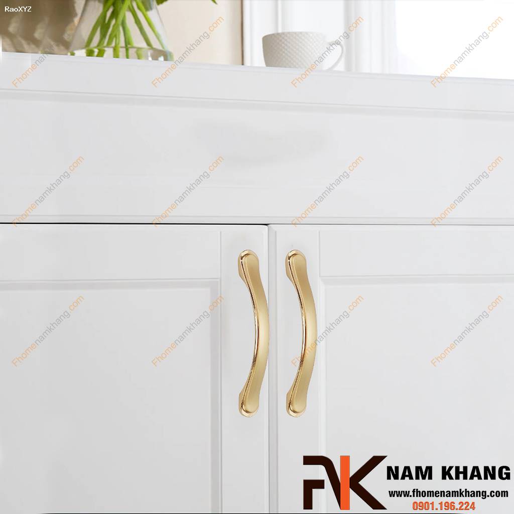 Tay nắm cửa tủ cao cấp phong cách châu Âu NK036 | F-Home NamKhang