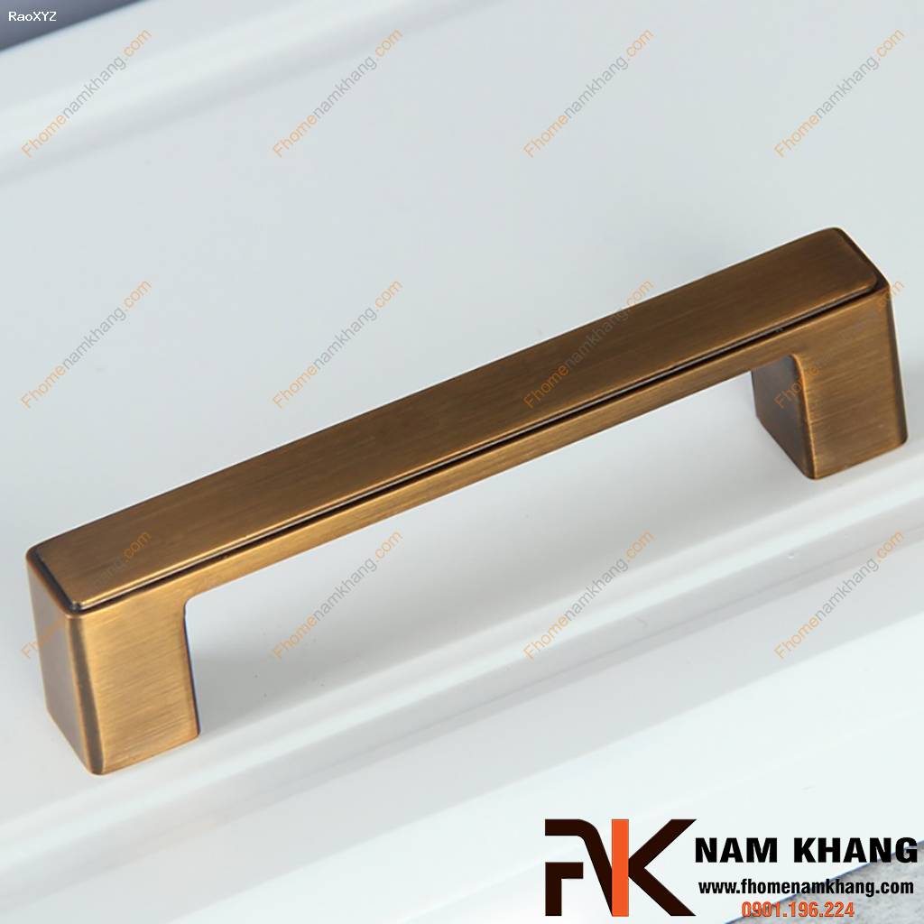 Tay nắm tủ hiện đại dạng thanh vuông NK026 | F-Home NamKhang