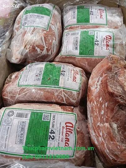Thịt Đùi Gọ ALLANA MS 42 - Địa chỉ bán buôn số lượng lớn thịt trâu nhập khẩu