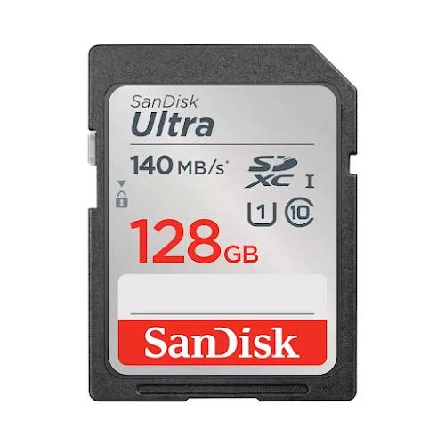 Thẻ nhớ Sandisk Ultra SDXC- 128GB (SDSDUNB-128G-GN6IN)