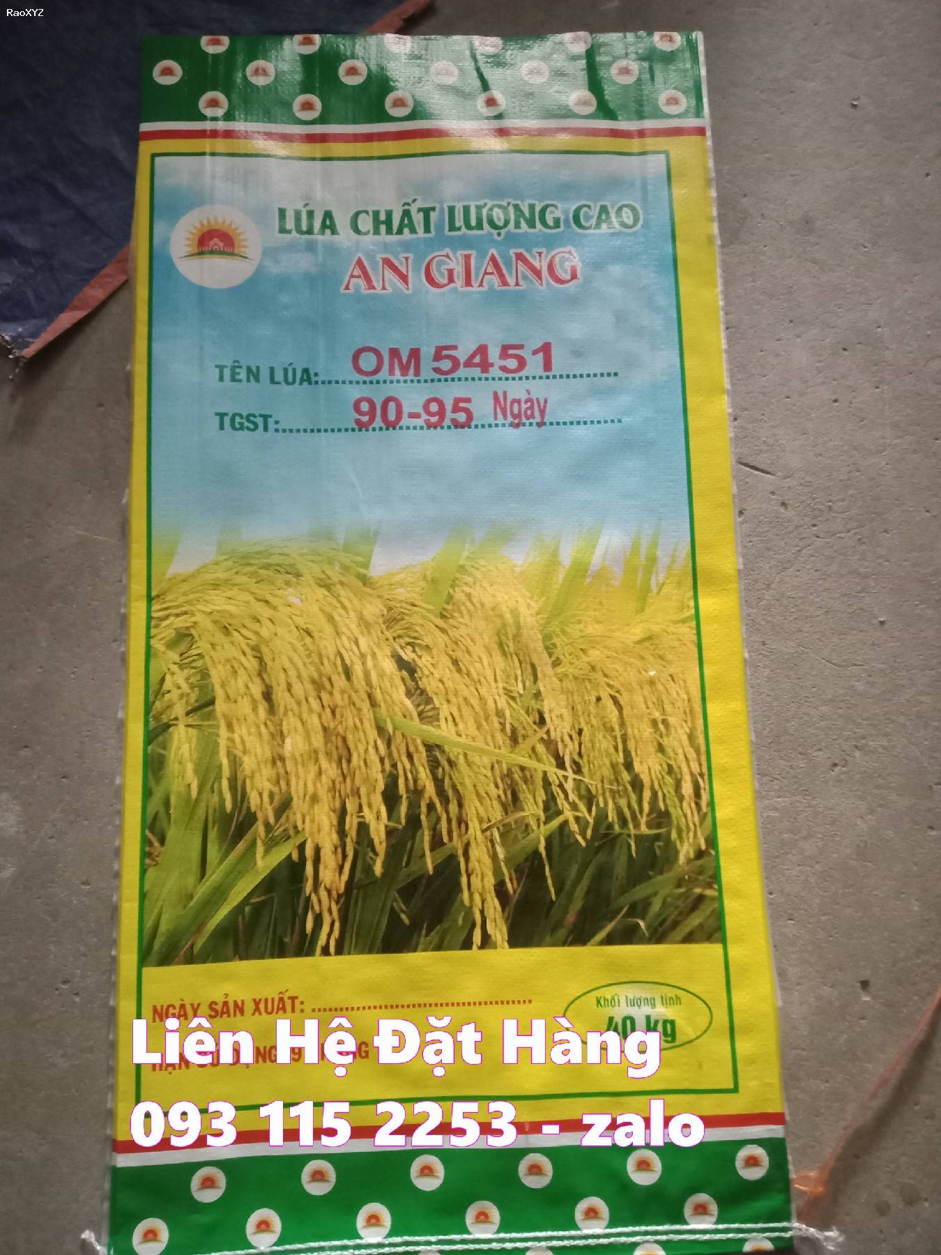 Những mẫu bao lúa giống hiện đang có sẵn ở kho giá rẻ phải chăng
