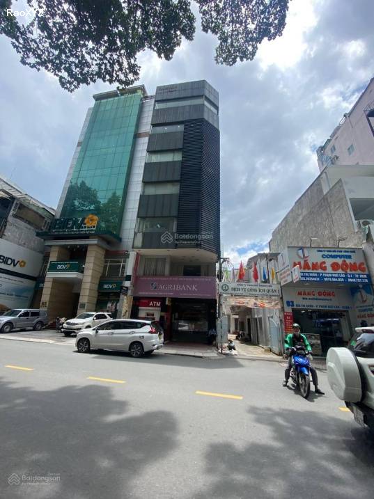 Bán nhà góc 2 mặt tiền ngang 6m Bùi Thị Xuân Quận 1, 6x22m CN 127m2 hầm 7 tầng. Giá 75 Tỷ