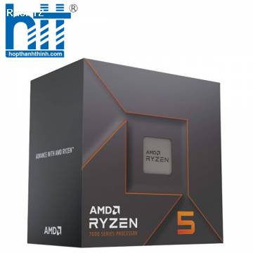 CPU AMD Ryzen 5 7600X / 4.7GHz Boost 5.3GHz / 6 nhân 12 luồng / 38MB / AM5